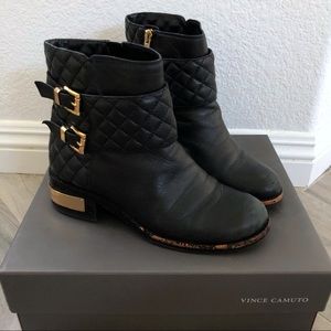 Vince Camuto black boots